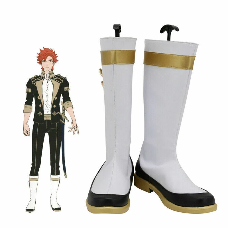 Fire Emblem Three Houses Blue Lions Sylvain Jose Gautier Cosplay Shoes Boots p