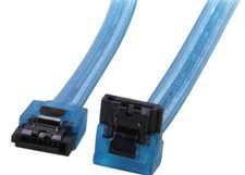 Coboc - SC-SATA3-18-LL-BL-90 - 18" 90 Degree to 180 Degree Serial ATASATA Cable