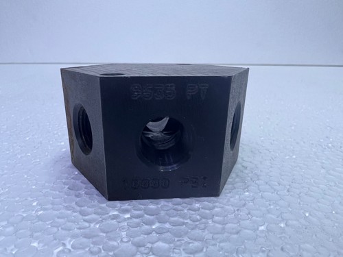 SPX POWER TEAM PT9635 MANIFOLD BLOCK #BL339 - Picture 3 of 4