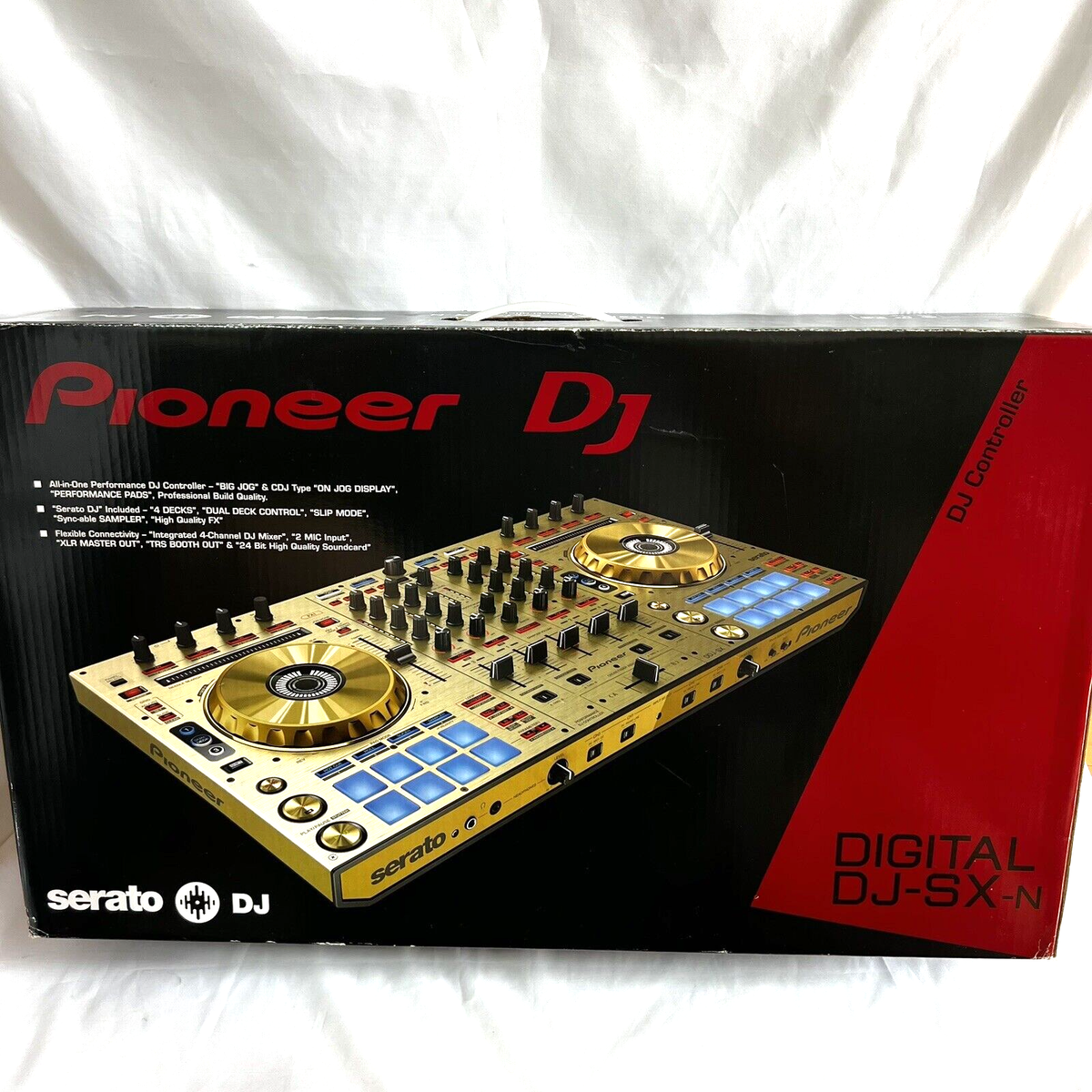 Pioneer DDJ-SX-N Limited Gold Digital DJ Controller Serato Pioneer DDJ-SX-N Limited Gold Digital DJ Controller Serato