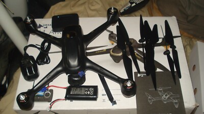 hubsan black x4 fpv brushless h501s drone gps no transmitter