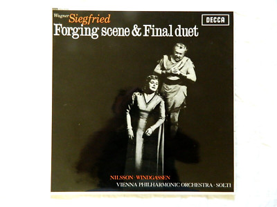 WAGNER SIEGFRIED FORGING SCENE AND FINAL DUET VPO SOLTI DECCA SXL 6142 ED3