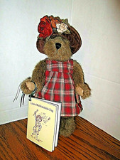 10" Boyd's Lizzie WishKaBibble Bear with Book NWT'S