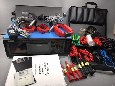 Dranetz 658 Power Quality Analyzer With Probes Cases Manual And Accessories