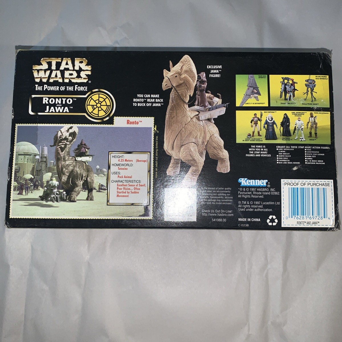 ケナー　スターウォーズ　ロントwithジャワ Star Wars Power Of The Force Ronto And Jawa | eBay