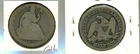 1858 O LIBERTY SEATED SILVER HALF DOLLAR GOOD 5162R