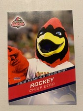 Mascot Rockey 2018 Memphis Redbirds Team Card