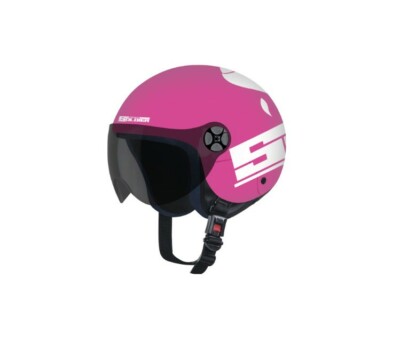 Sbh-16 Junior Soldat Dashing Pink Weiß Klar Visier S 560Mm Helm Ecs