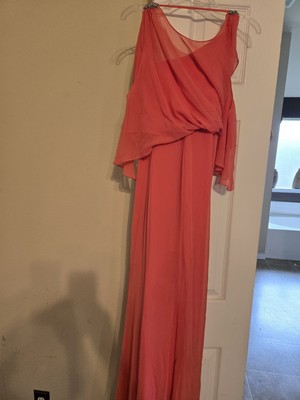 Davids Bridal Size 8 Bridesmaid / Formal Dress Ballet F19752 Pink  Sleeveless | eBay