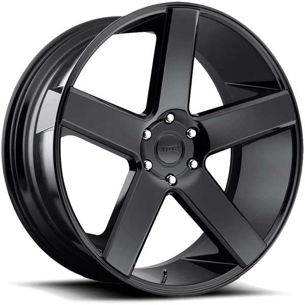 Dub S216 Baller 22x8.5 5x120 +35mm Gloss Black Wheel Rim 22" Inch Foto 2 de 4