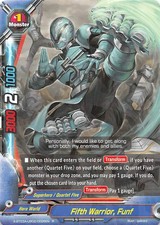 Fifth Warrior, Funf - X-BT03A-UB02/0026EN - R Near Mint Buddy Fight X Alternativ