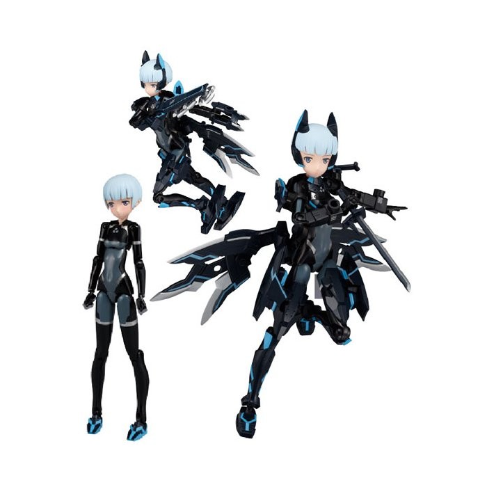 KONAMI Busou Shinki Fubuki Type II 15 cm MMS Ninja Action Figure