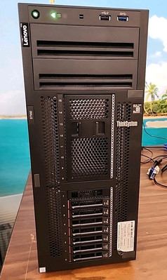 Lenovo ThinkSystem ST550 2-socket 4U rack-mountable tower server w/Win22Server