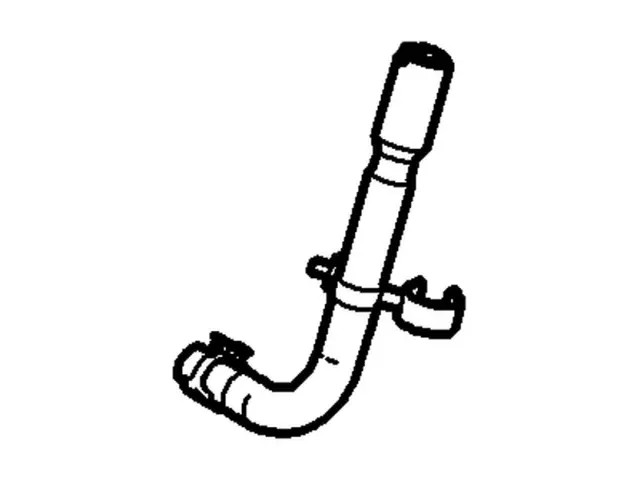Manguera de desbordamiento de refrigerante del motor para Ford Escape Fusion 2006-2012 (N/P 8L8Z-8C362-A)