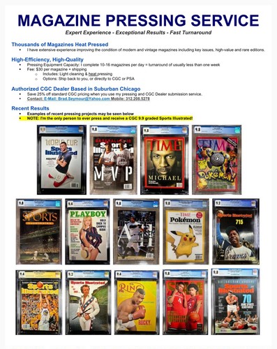CGC 8.5 4/27/98 Kobe Bryant First Cover Of Sports Illustrated - Picture 2 of 2