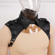 Men's Chest Harness Halter Faux Leather Strap Body Harness Costume Clubwear BDSM