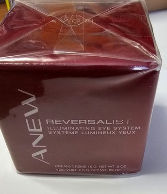 AVON ANEW REVERSALIST ILUMINATING EYE SYSTEM CREAM .5 Oz NEW and Sealed
