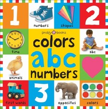 Big Board Books Colors Abc Numbers by Roger Priddy 9780312502195