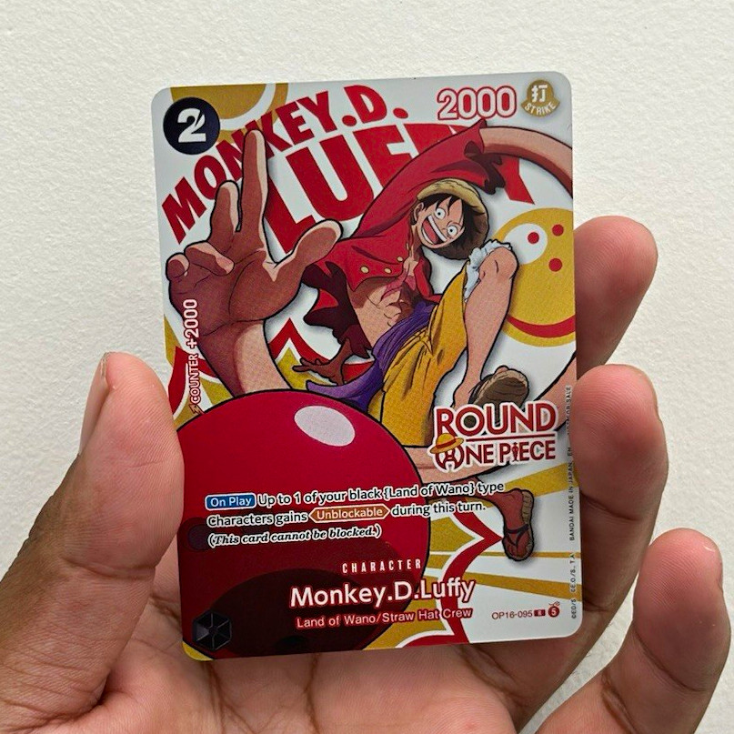 Bandai One Piece Card Game Monkey D. Luffy OP16-085 Promo Foil Alt Art