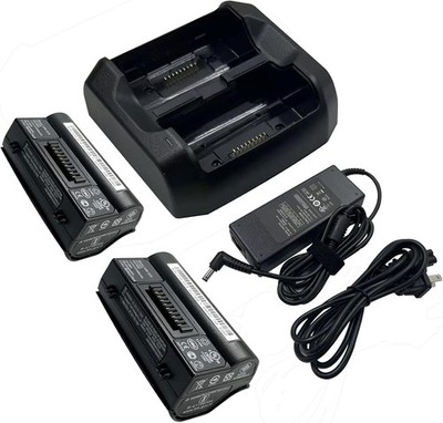 2pc 121320 Li-ion Battery for Trimble TSC7 With 121300 External Battery Charger