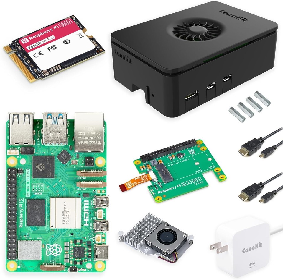 Raspberry Pi 5 Desktop PC with SSD Fully Assembled 256 GB SSD | eBay