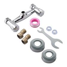 Stylish Chrome Shower Faucet with Brass Construction for Easy Installation