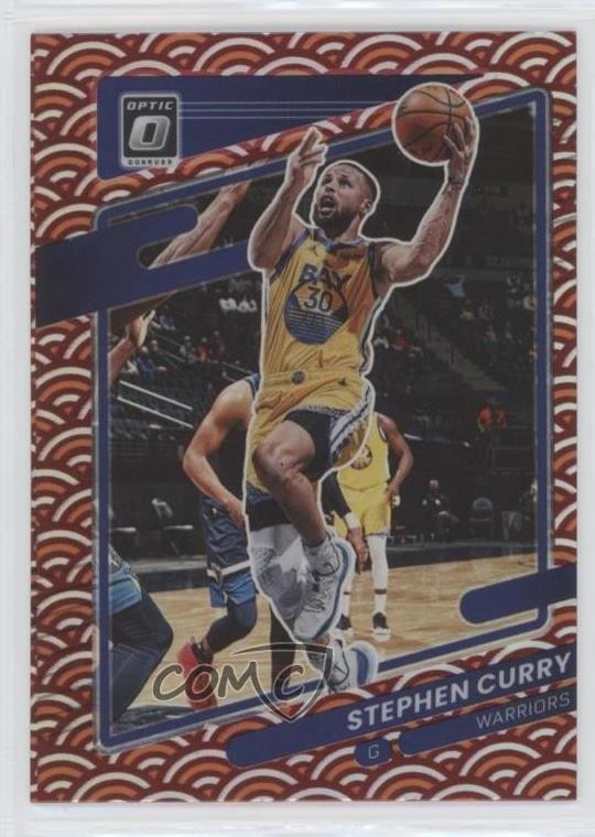 2021-22 Panini Donruss Optic Photon Prizm Stephen Curry #128