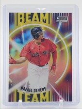 RAFAEL DEVERS 2022 TOPPS STADIUM CLUB CHROME BEAM TEAM RED SOX Q4243