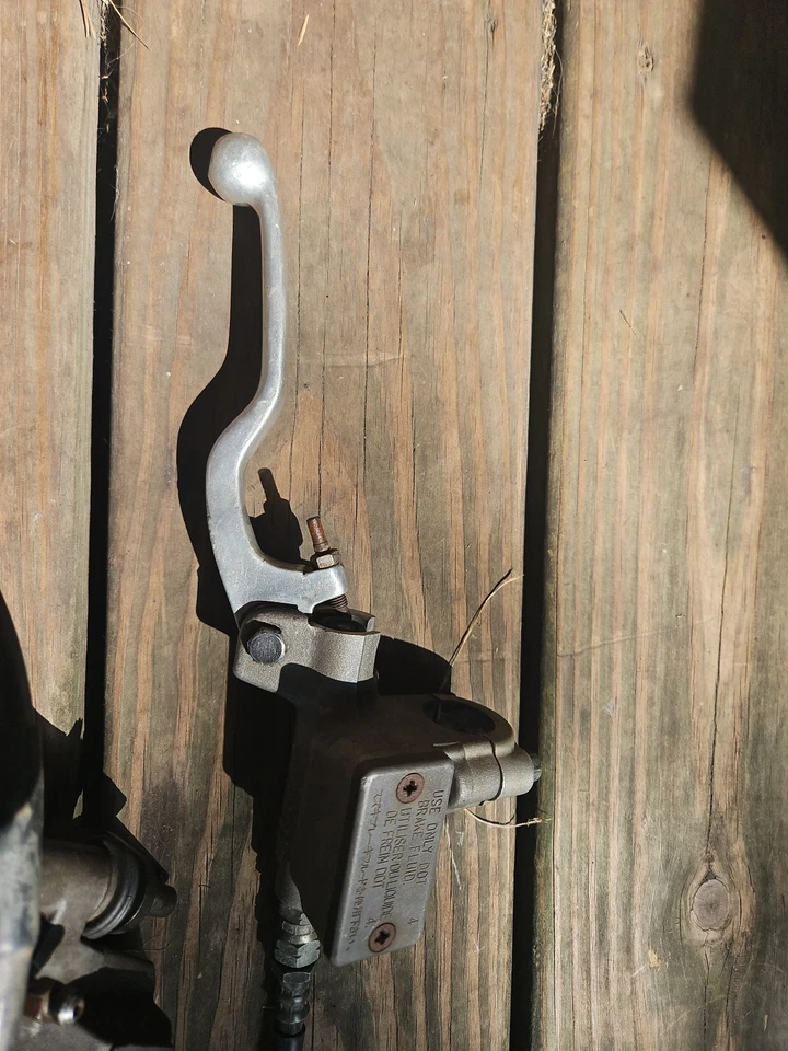 DRZ125 Front Brakes Disc Complete Caliper Genuine OEM SUZUKI DRZ 125 L 2003-2007 - Image 2 of 4