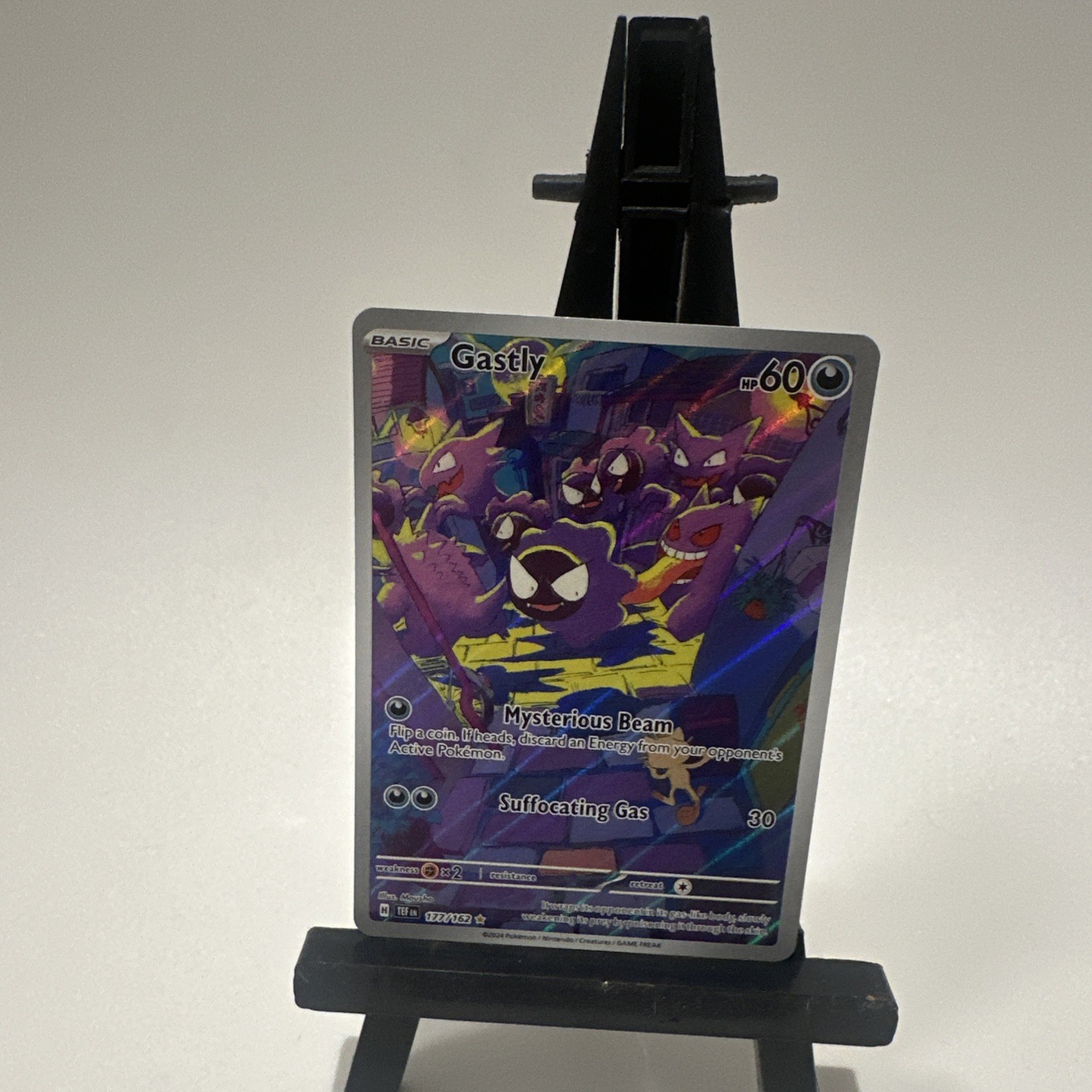 Gastly 177/162 Sv05: Temporal Forces Holo - NM/Mint - Pokémon TCG - Rare Card
