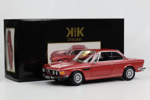 1:12 KK-Scale BMW 3.0 CSI E9 mit Alpina Felgen 1971 rotmetallic diecast - Picture 3 of 7