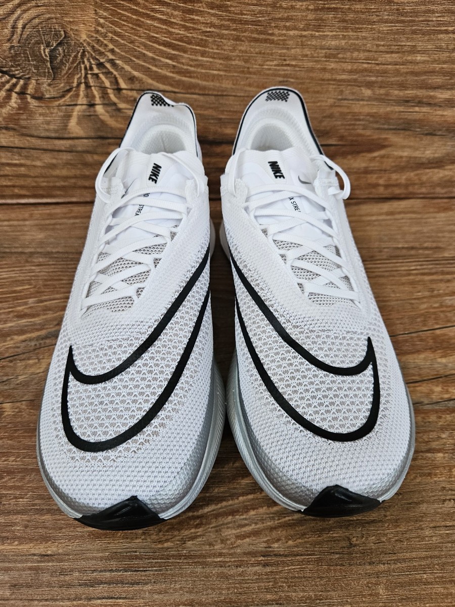 Nike ZoomX StreakFly Shoes White Silver Metallic DJ6566-101 | eBay