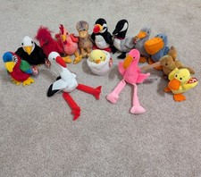 Ty Beanie Baby Birds Lot Set Of 14 With Tags