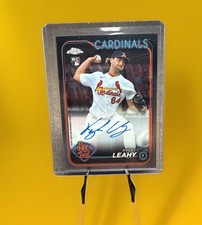 2024 Topps Chrome - Rookie Autographs #RA-KL Kyle Leahy (AU, RC)