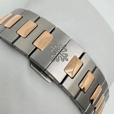 2025 New Patek Philippe 5821/1AR-001 Cubitus Date 45 Steel 18J Rose Gold Watch 12