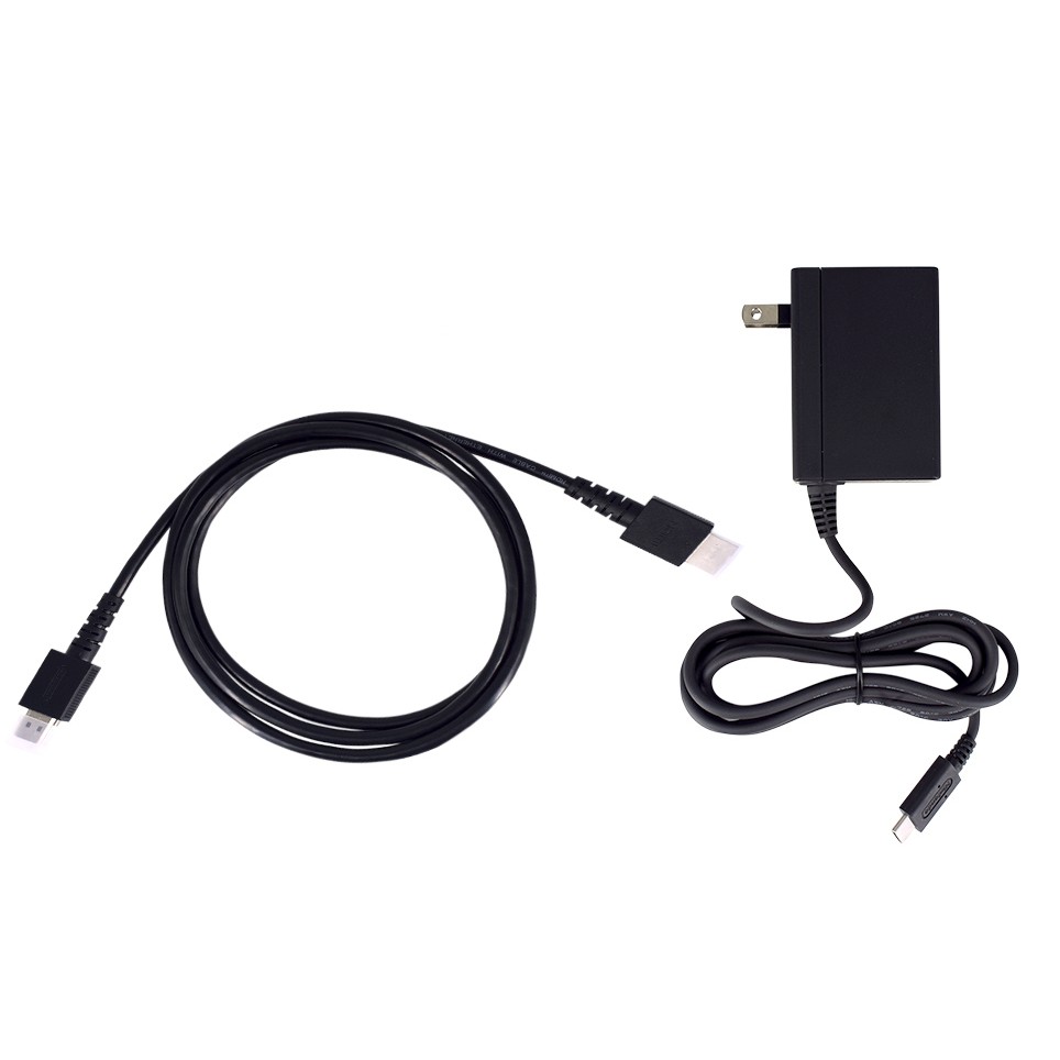 Original Nintendo Switch AC Power Adapter Charger and HDMI Cable