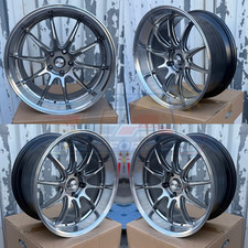 19 Work Zr10 Style 19 Inch Rims Wheels 19x8.59.5 3538 5x120 Cb 72.56