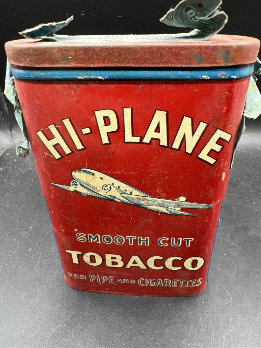 hi plane tobacco tin Hi Plane Tobacco Tin