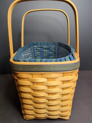 2003 Longaberger Collectors Club Charter Member Basket With Liner And Protector - Bild 7 von 19