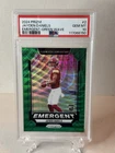 2024 Panini Prizm Emergent Green Wave Jayden Daniels RC PSA 10
