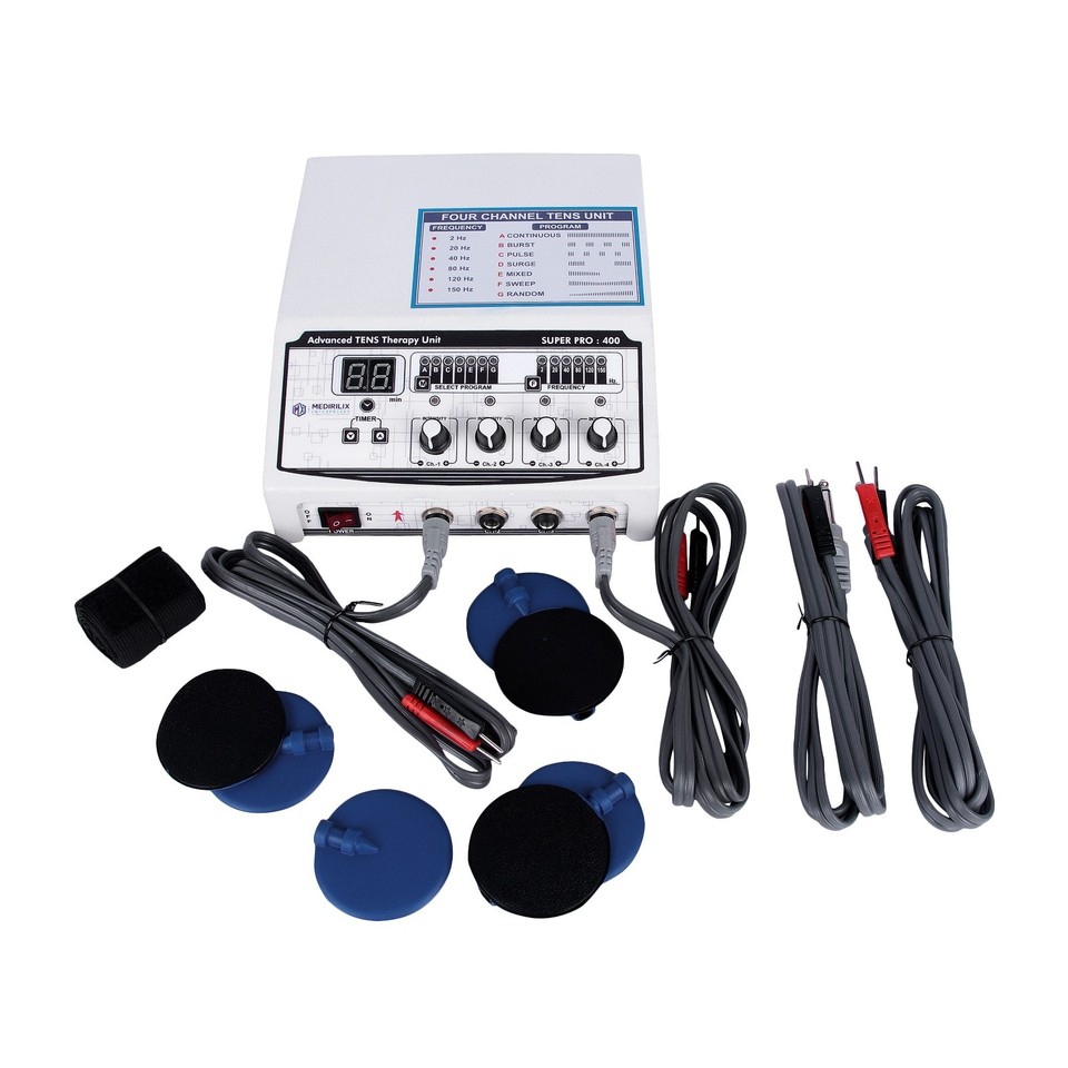 Profs Machine Professional Electrotherapy Physical Therapy Machine Prof 4 channel ...