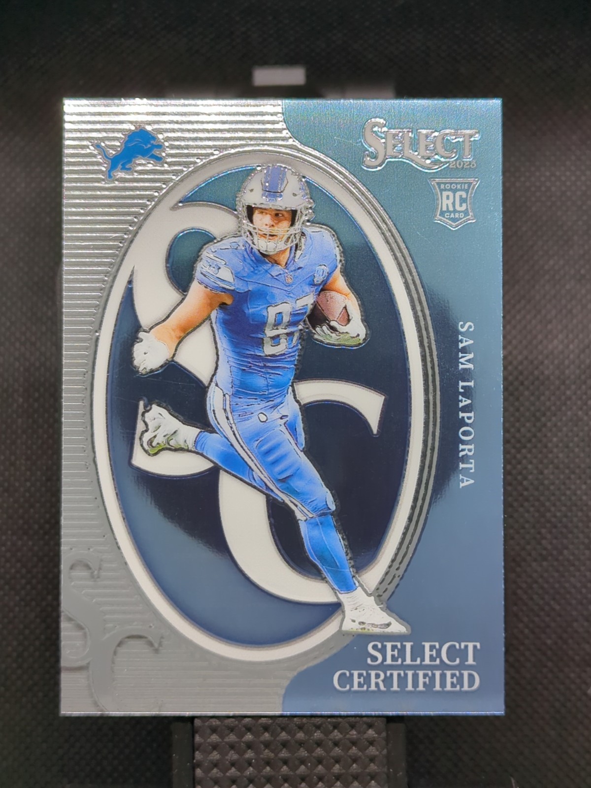 2023 Select Sam LaPorta ROOKIE CERTIFIED #CRO-SLA Panini Detroit Lions RC Insert