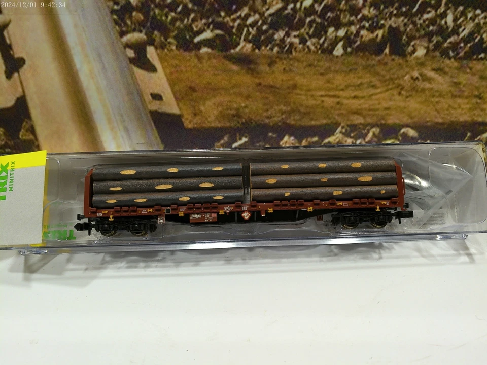 Trix 15278 Holztransportwagenset DB       Spur N   10/26 - Bild 2 von 4