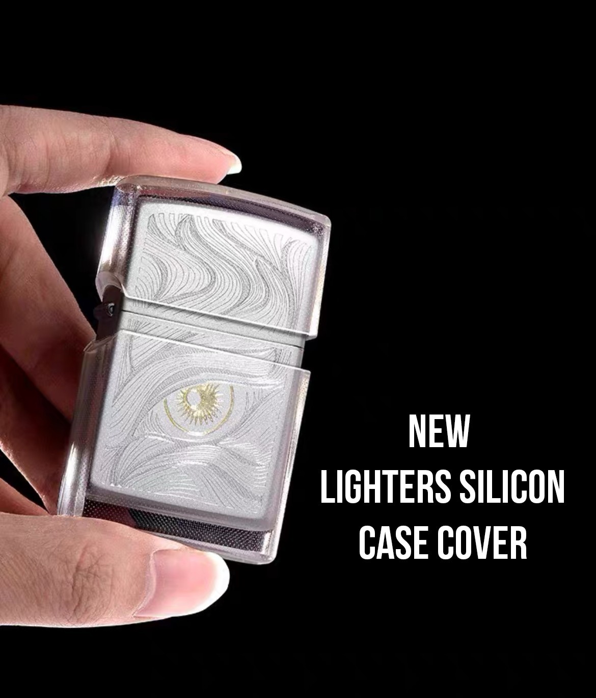 Silicone Lighter Sleeve Case Cover Scratch Resistant Holder Pouch