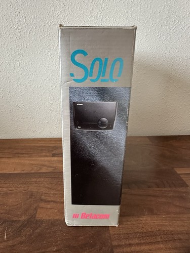 Vintage czarna sekretarka Betacom Solo Mini mikrokaseta w pudełku - Zdjęcie 4 z 5