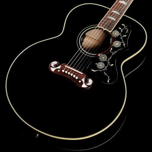 Gibson / Custom Shop Artist Collection Elvis SJ-200 Ebony S/N:23024029 Guitar