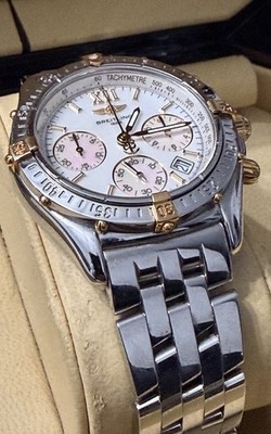 BREITLING CHRONO B55348  Mother Of Pearl Dial    NEW with BOX