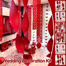 Chinese Wedding Origami Waterfall Decor Backdrop Wedding Celebration Supplies.
