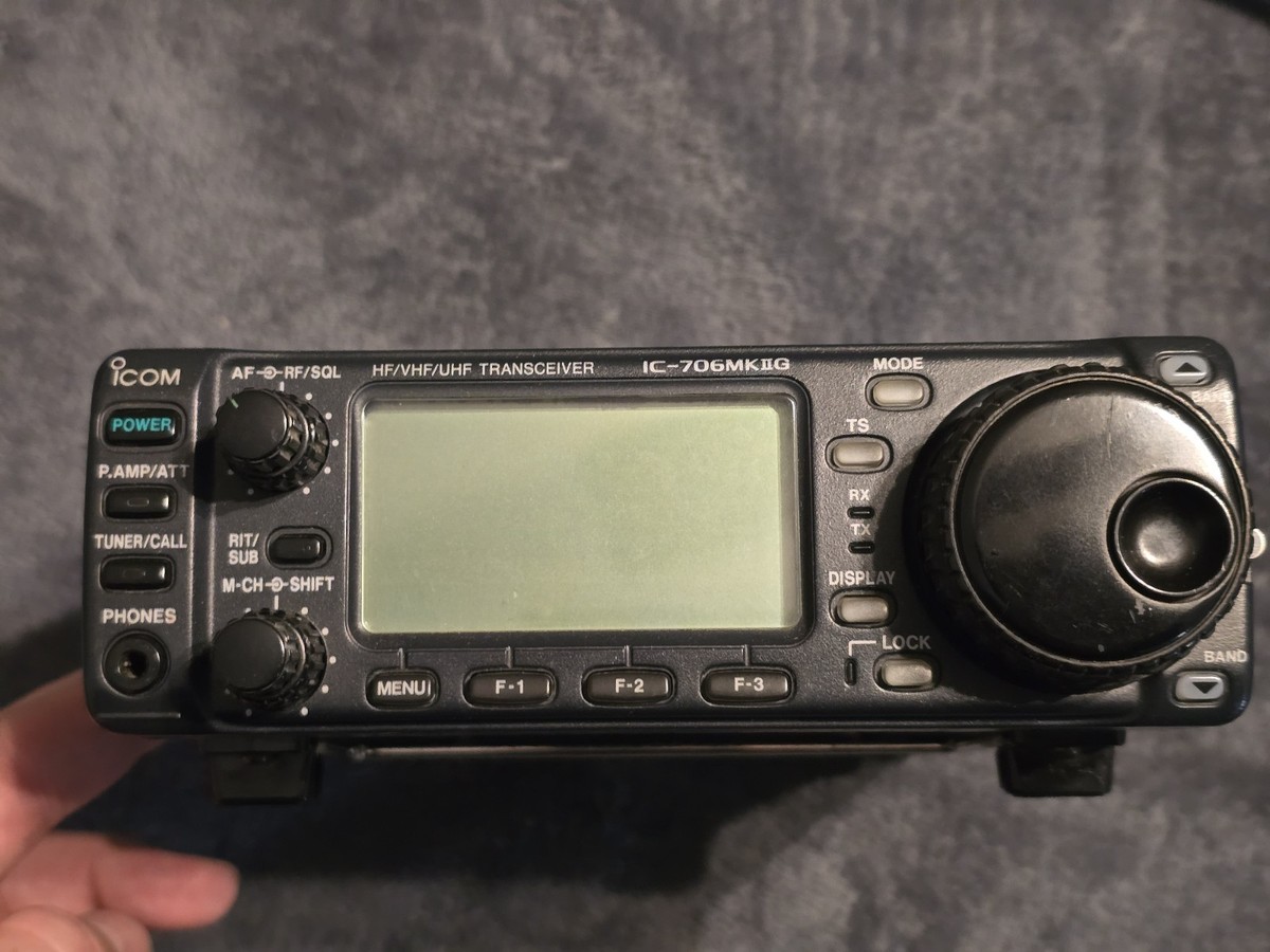 Icom IC-706MKIIG HF/VHF/UHF - Radio Transceiver for sale online | eBay