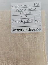 32 Count Weeks Dye Works ANGEL HAIR LINEN 15x...